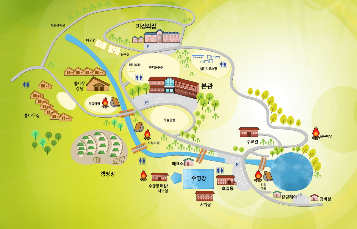 시설별 위치 안내 이미지